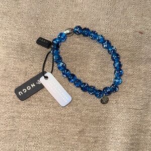 Noon Blue Beaded Bracelet